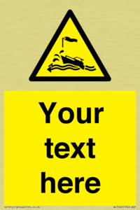 Custom Warning wind over tide conditions